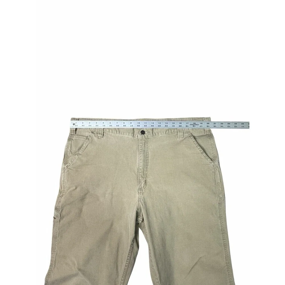 Carhartt Pants Mens Tag 42x30 (41x30) Canvas Relaxed Fit Straight Leg Workwear